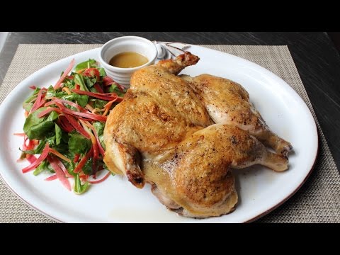 Chicken Under a Brick - How to Make Chicken Roasted Under Bricks - UCRIZtPl9nb9RiXc9btSTQNw