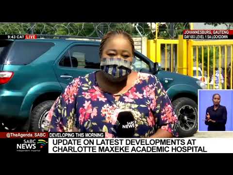 Gauteng govt to give update on developments at Charlotte Maxeke academic hospital - preview