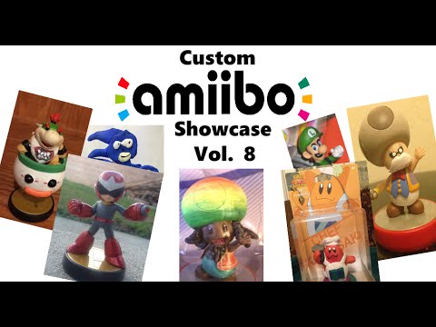 Custom Amiibo Showcase Vol. 8 - UC715SCKfdFqUiuD234it8Eg