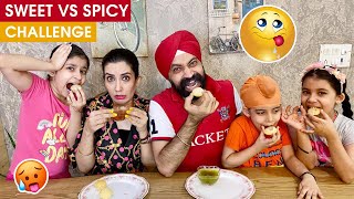 Challenge - Sweet Vs Spicy | Ramneek Singh 1313 @RS 1313 Gamerz
