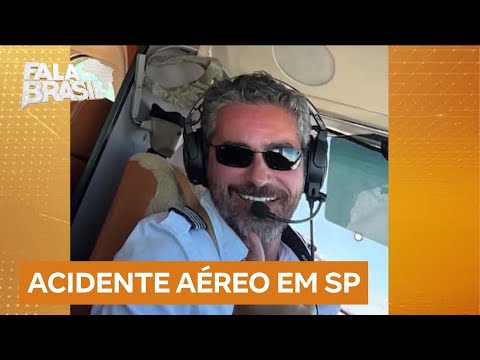 Corpos de piloto e advogado mortos em acidente aéreo em SP são enterrados em Porto Alegre (RS)