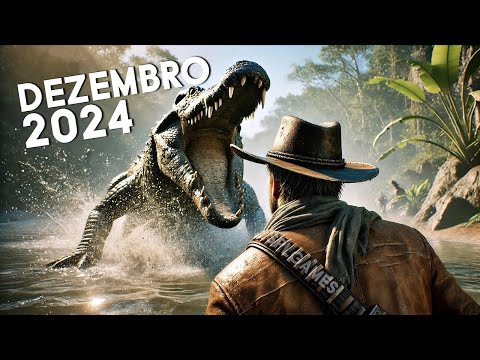 TOP 10 : NOVOS JOGOS em DEZEMBRO DE 2024! | - PS5 / XSERIES / SWITCH / PC