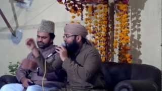 Alhaaj Muhammad Sajid Qadri reciting naat in front of Syed Zabeeb Masood...Meri jholi me rehte hai