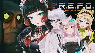 【 R.E.P.O. 】 #人生ねキリっと でがっぽり稼ぐ！！　【 人生つみこ/キリン/なつめえり/えれっと】