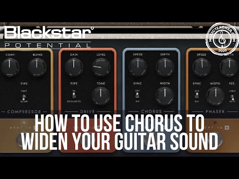 How to Use Chorus to Widen Your Guitar Sound | Blackstar Potential Lessons