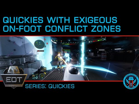 Quickies: On Foot Conflict Zones - Using Frontline Solutions in Elite Dangerous Odyssey Alpha
