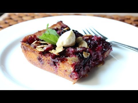 Blackberry Buckle Recipe - How to Make a Blackberry & Almond Buckle - UCRIZtPl9nb9RiXc9btSTQNw