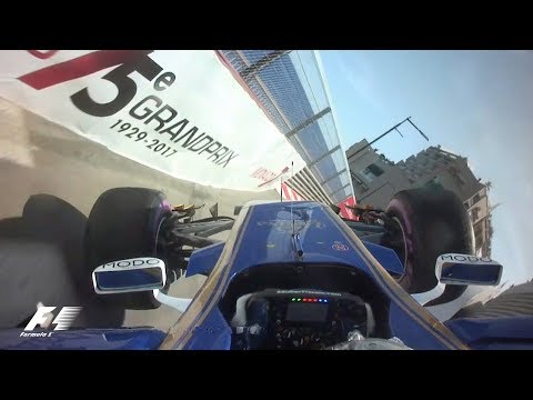 Button Flips Wehrlein Into The Barriers | F1 Most Dramatic Moments 2017
