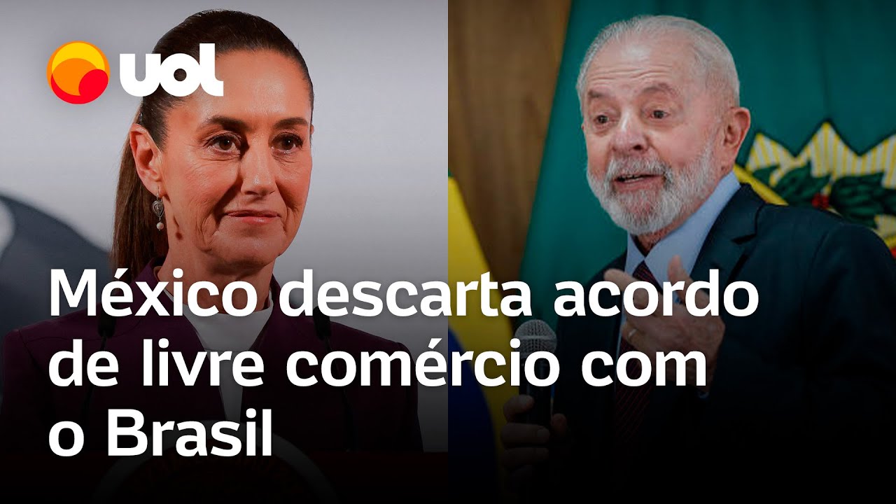 México descarta acordo de livre comércio com o Brasil em meio às pressões de Trump confira