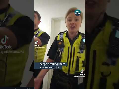 Investigation after 16-year-old autistic girl arrested #itvnews