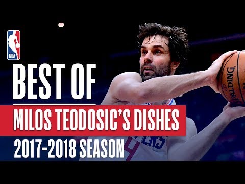 Milos Teodosic's Best Dishes | 2017-2018 NBA Season