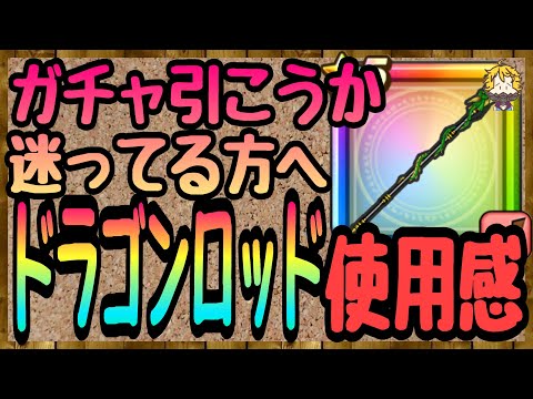 #60【DQW】万能武器と言われるドラゴンロッド！ 正直にレビューします  【ドラクエウォーク】