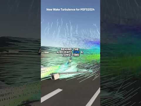 Wake Turbulence in Microsoft Flight Simulator 2024