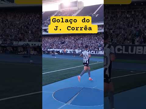 Golaço do Joaquim Corrêa para o Botafogo #botafogonocoração #futebol #ecosdaarquibancada #botafogo