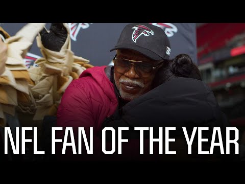 51-year season ticket member Henry Ison | NFL Fan of The Year | Atlanta Falcons video clip