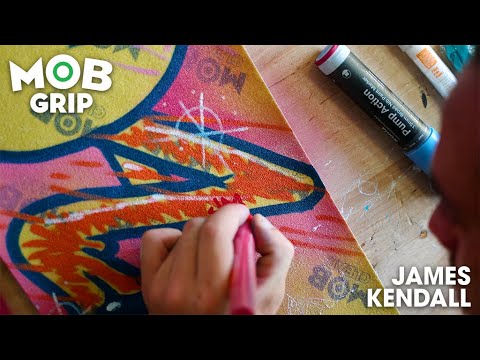 Graffiti to Grip Tape Art with James Kendall | Talkin' MOB