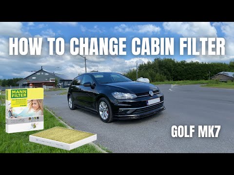 How To Replace The Cabin Air Filter Of The Volkswagen Golf