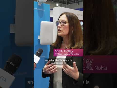 Unveiling the Future of Fixed Wireless Access with our 5G mmWave Receiver | Nokia MWC 2024