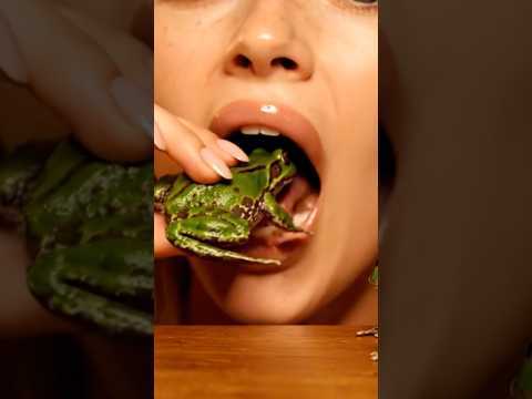 CAKE OR REAL? 🐸 #mukbang #eatingvideos #aiasmr #eating #aigenerated #satisfying #eatingasmr #asmr