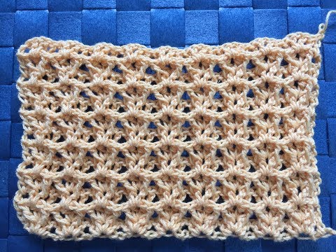 Crochet United Stitch Tutorial (ONE ROW REPEAT