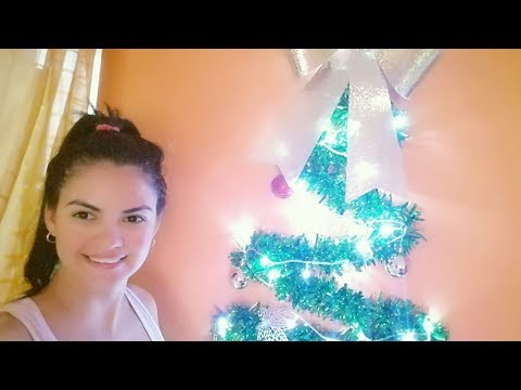 Como hacer un árbol de navidad en la pared fácil y rápido - UCrcrC9NAhEXZkXf-kdwC4PA