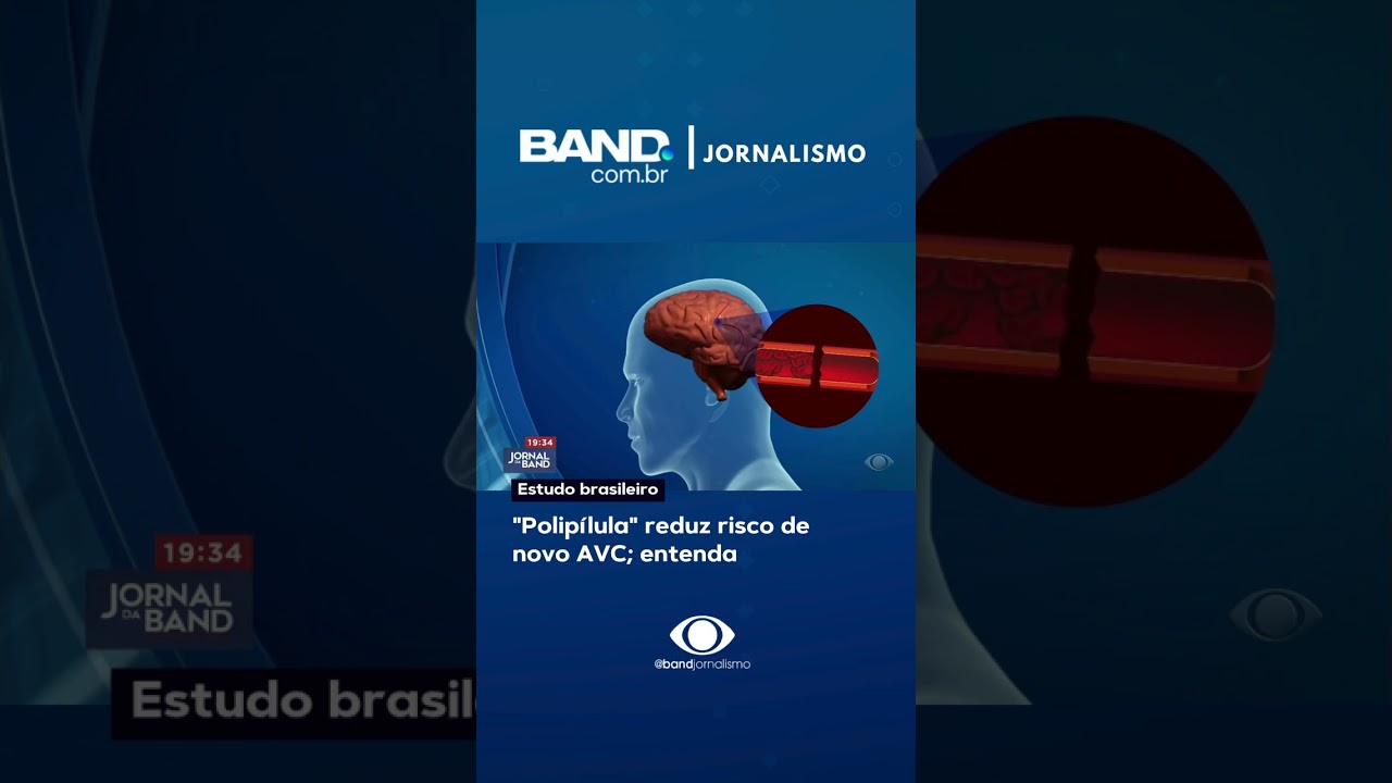 “Polipílula” reduz risco de novo AVC; entenda