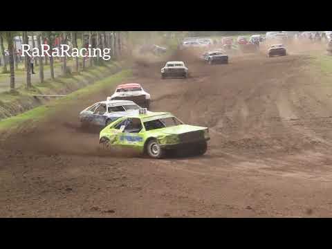 Vrijestandaard heat 1 - Autocross Eelde - 18 augustus 2024 - RaRaRacing - dirt track racing video image