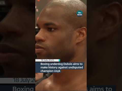 Boxing underdog Dubois aims to make history against undisputed champion Usyk