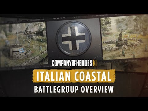 Company of Heroes 3 - Hammer & Shield - Italian Coastal Battlegroup
