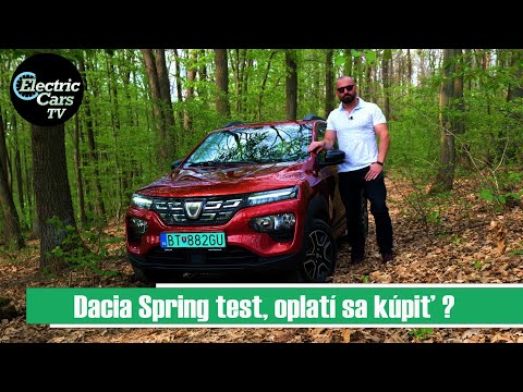 Dacia Spring Comfort komplexný test, oplatí sa ? - Electric Cars TV