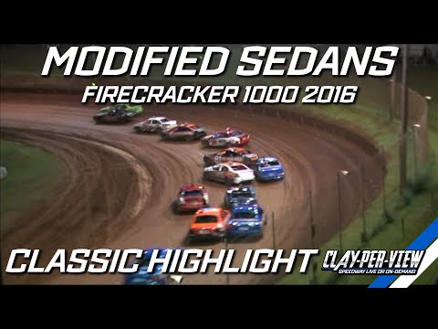 Modified Sedans | Firecracker 1000 - Archerfield - 19th Mar 2016 | Clay-Per-View - dirt track racing video image