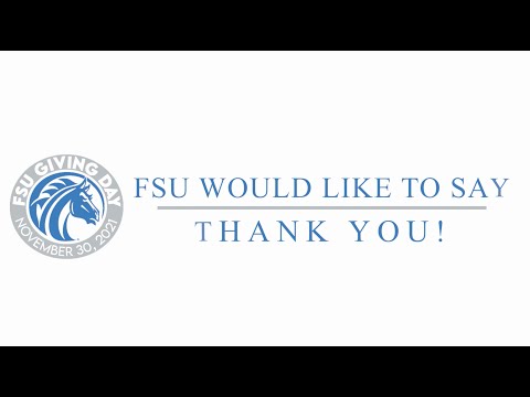 Fayetteville State University would like to say thank you!