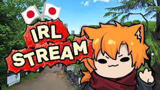 IRL STREAM - Jalan2 Di Taman Jepang!
