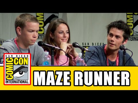 The Maze Runner Comic Con Panel - Dylan O'Brien, Kaya Scodelario, Will Poulter - UCS5C4dC1Vc3EzgeDO-Wu3Mg