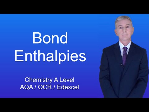 A Level Chemistry Revision “Bond Enthalpies”