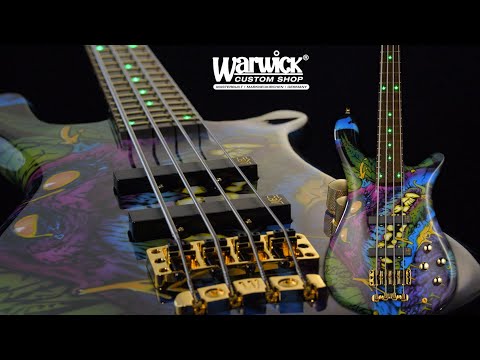 Warwick Custom Shop Masterbuilt - Streamer Stage II - "Hongo" Artwork Finish #17-3685