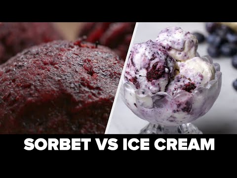 Sorbet Vs Ice Cream