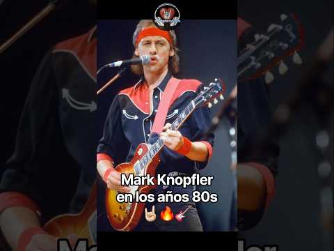 El gran Mark Knopfler líder <strong>de</strong> Dire Straits en los <strong>años</strong> 80s 🔥 #rock #markknopfler #direstraits