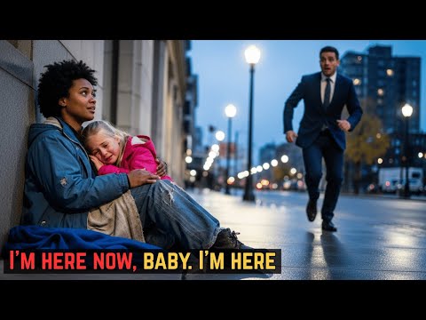 Billionaire Is Shocked to See His Little Girl Leaning on a Homeless Woman, He Rushes Over and...