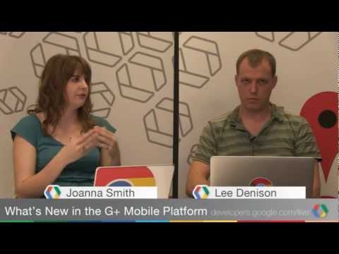 What's New in the Google+ Mobile Platform - UC_x5XG1OV2P6uZZ5FSM9Ttw