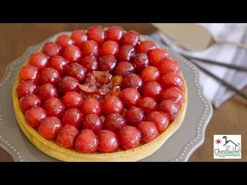 ぎっしり詰まったサクランボのタルト・レシピ/Cherry Tart Recipe