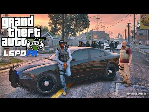 GTA 5 MODS LSPDFR 850 - GROVE ST LOCKDOWN!!! (GTA 5 REAL LIFE PC MOD) - UCbItyvYa6cqvqtwlU2E9-wA