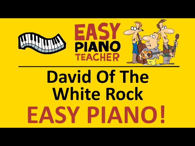David of the White Rock – A Sheet Music Masterpiece