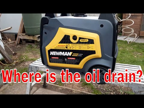Inverter Generator Oil Change 100 hours.