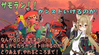 【参加自由！！スプラトゥーン3_サモラン 】_なんか800まで来たので、もしかしたらカンスト行けるのか？とりあえず、やれるところまで！