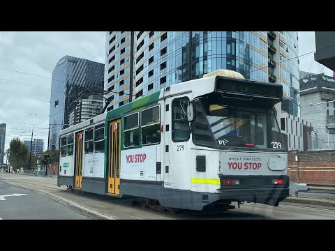 Trams and Trains in Melbourne