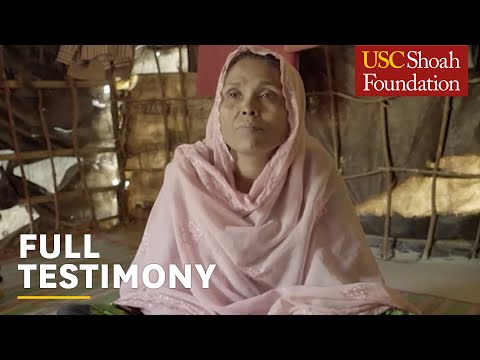 Anti-Rohingya Mass Violence Survivor | Women’s History Month | USC Shoah Foundation