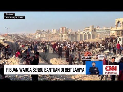 51 Warga Gaza Tewas Saat Menanti Bantuan