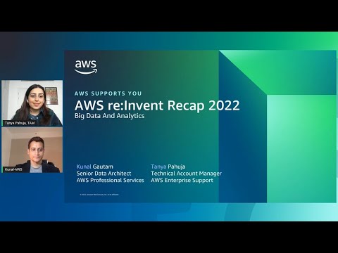 AWS Supports You | Recapping Big Data & Analytics Announcements from re:Invent 2022