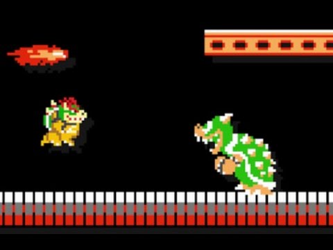 Super Mario Maker - 10 Mario Challenge Walkthrough Part 1 - Bowser Vs. Bowser - UCg_j7kndWLFZEg4yCqUWPCA